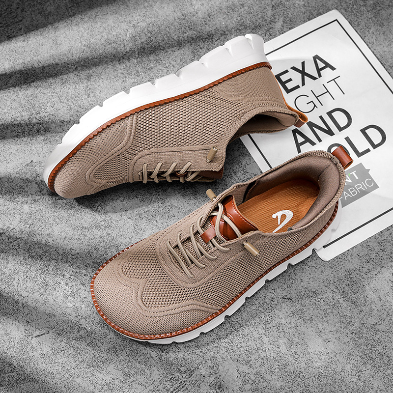 Men'S Shoes Cole Haan - รองเท้าผู้ชายทรงกว้าง สไตล์ลำลอง แบบตาข่าย ระบายอากาศดี ดีไซน์มินิมอล พื้นเรียบ