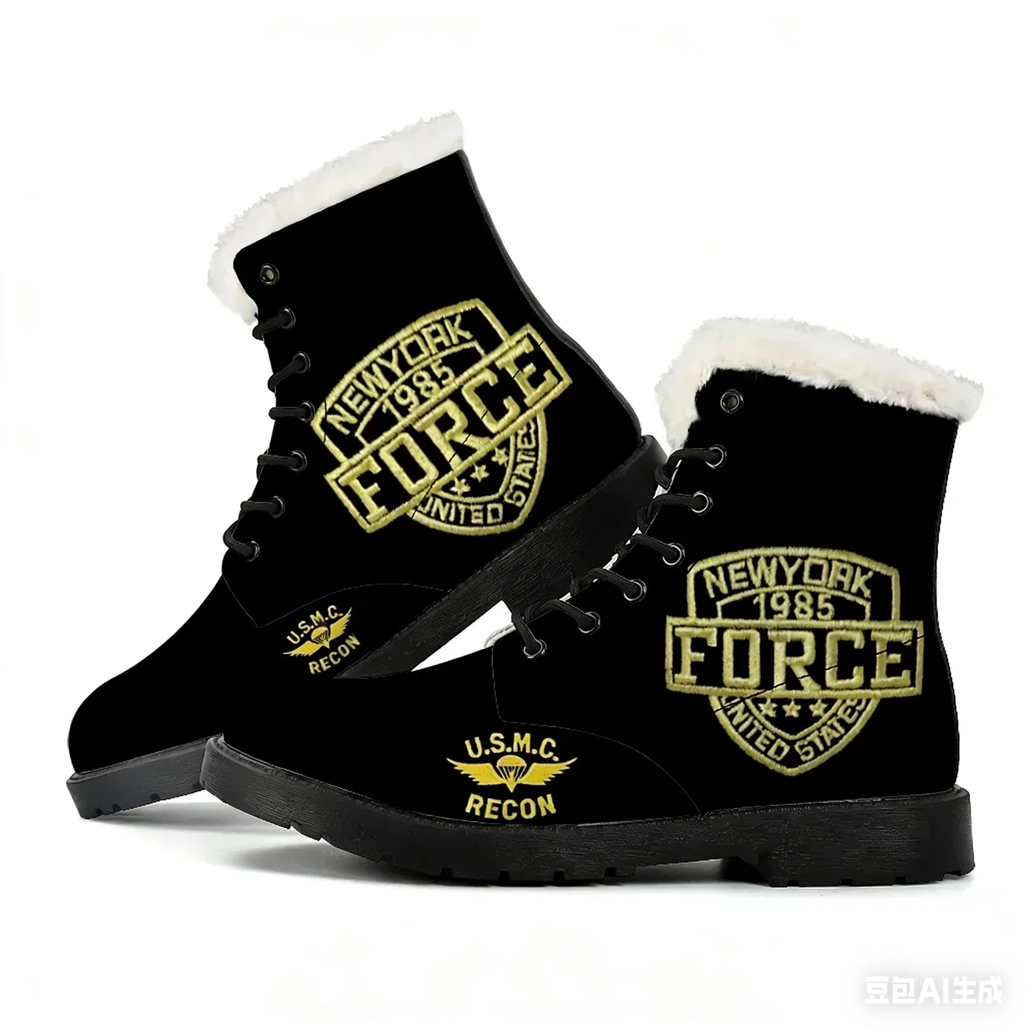 Men'S Shoes York - นิวยอร์ก ฟอร์ซ 1985 รองเท้าบูทผ้ากำมะหยี่จากสหรัฐอเมริกา สำหรับผู้ชาย ผู้หญิง