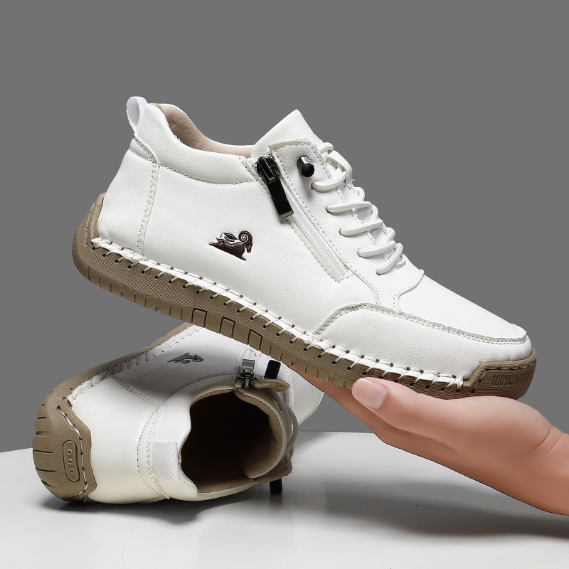 Men'S Shoes Cole Haan - รองเท้าผ้าใบสตรีรองเท้าหนังทำมือรองเท้าลำลองรองเท้ากีฬากลางแจ้งสำหรับผู้ชายรองเท้าหนังกันลื่นแบบคลาสสิคซาปาโตส เด มูเฮร์