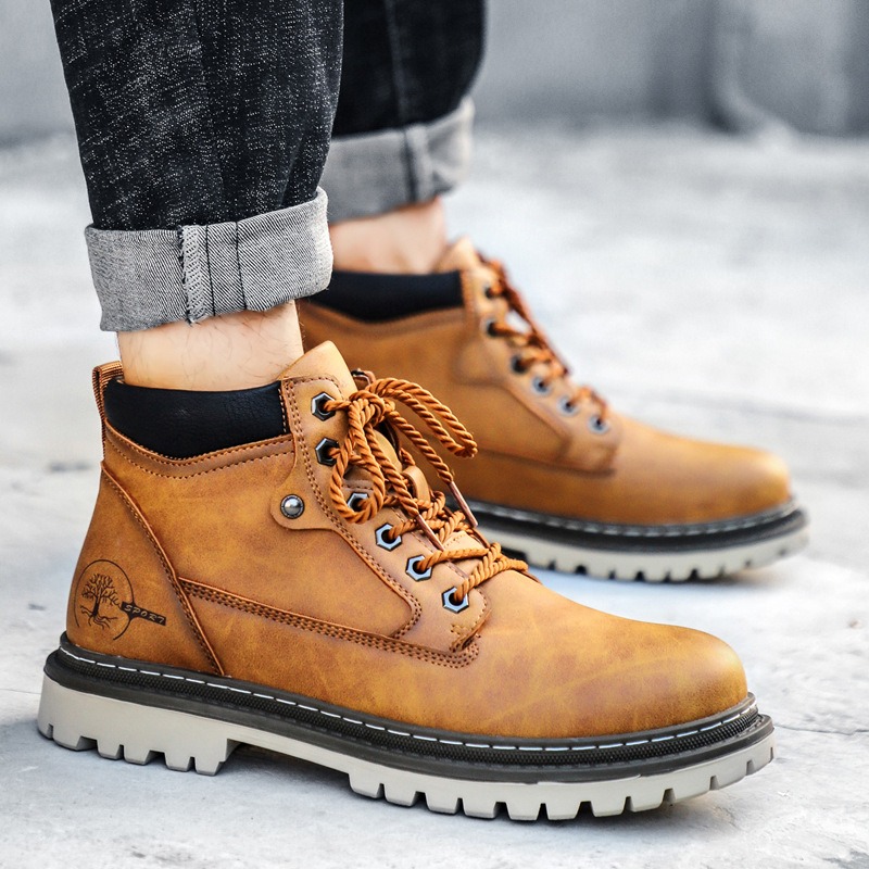 รองเท้าบูทผู้ชายแบบหุ้มข้อสูง  - Men'S Shoes Low Top บทวิจารณ์และราคา