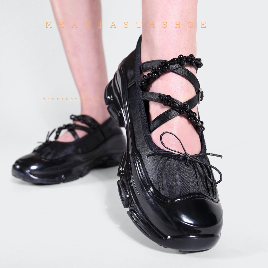 รองเท้าส้นเตี้ยสไตล์เกาหลีประด - Boat Shoe Leather บทวิจารณ์และราคา