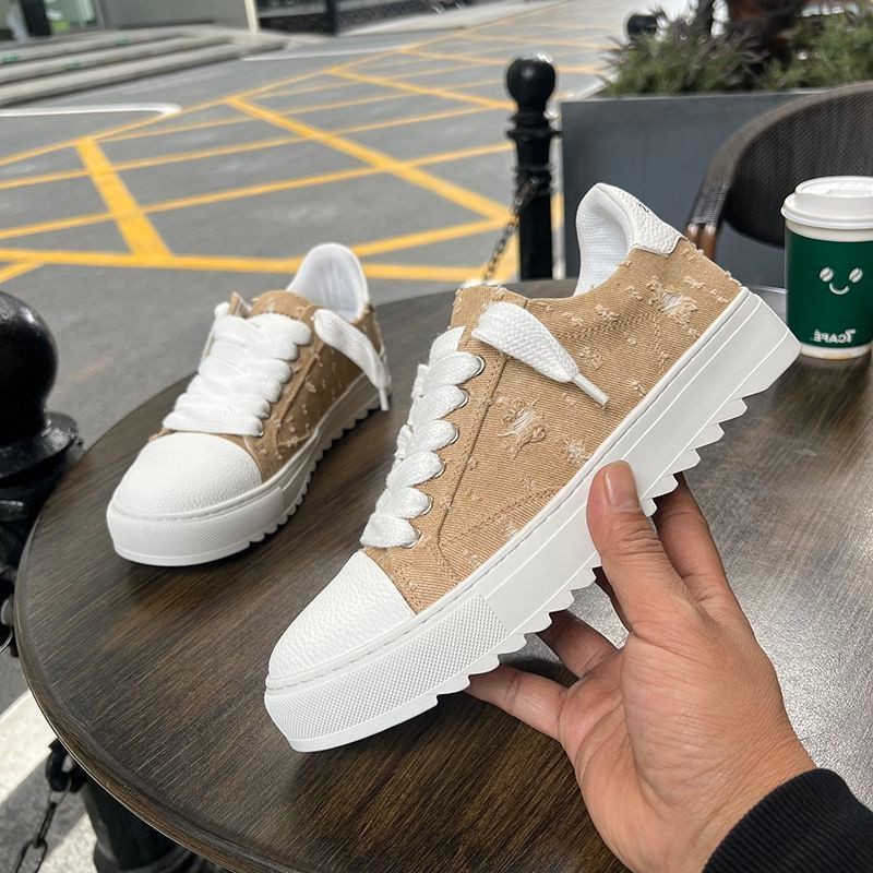 รองเท้าผ้าใบแฟชั่นทรงเตี้ยอเนก - Men'S Shoes Low Top บทวิจารณ์และราคา