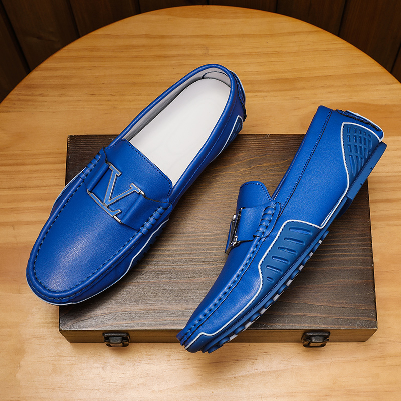 ขนาดใหญ่ขนาด38 ~ 48 Mens Loafe - Boat Shoe Leather บทวิจารณ์และราคา