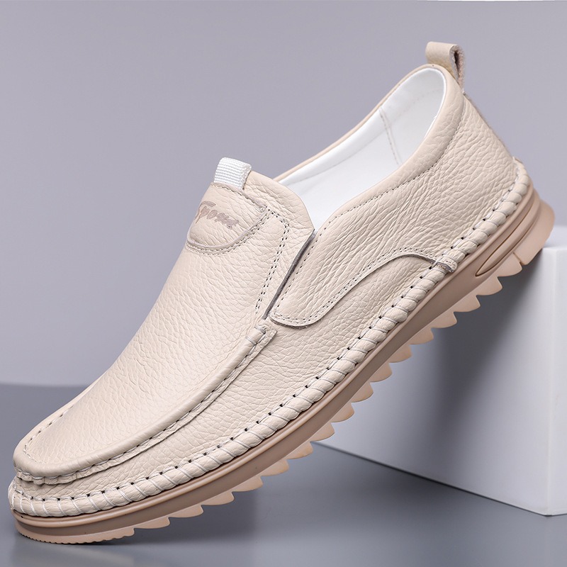 รองเท้าหนังแท้ผู้ชาย ฤดูใบไม้ผ - Men'S Shoes Size 42 In Us บทวิจารณ์และราคา