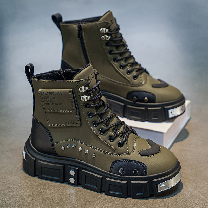 รองเท้าบูทหุ้มข้อสูงสำหรับผู้ช - Men'S Shoes Low Top บทวิจารณ์และราคา