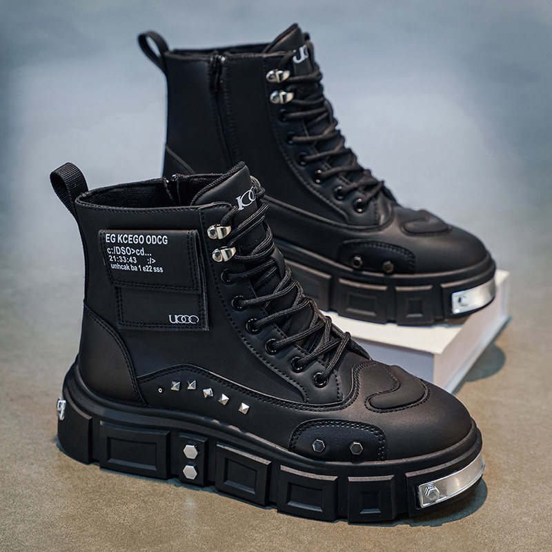 รองเท้าบูทหุ้มข้อสูงสำหรับผู้ช - Men'S Shoes Low Top บทวิจารณ์และราคา