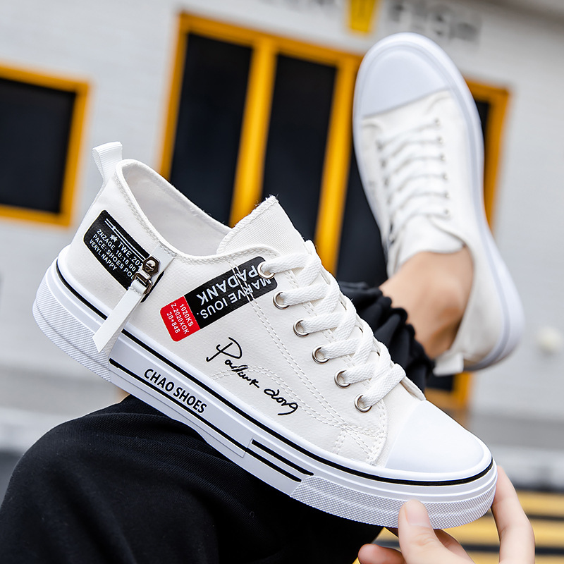 แฟชั่นรองเท้าผ้าใบผู้ชายฤดูร้อ - Men'S Shoes Low Top บทวิจารณ์และราคา