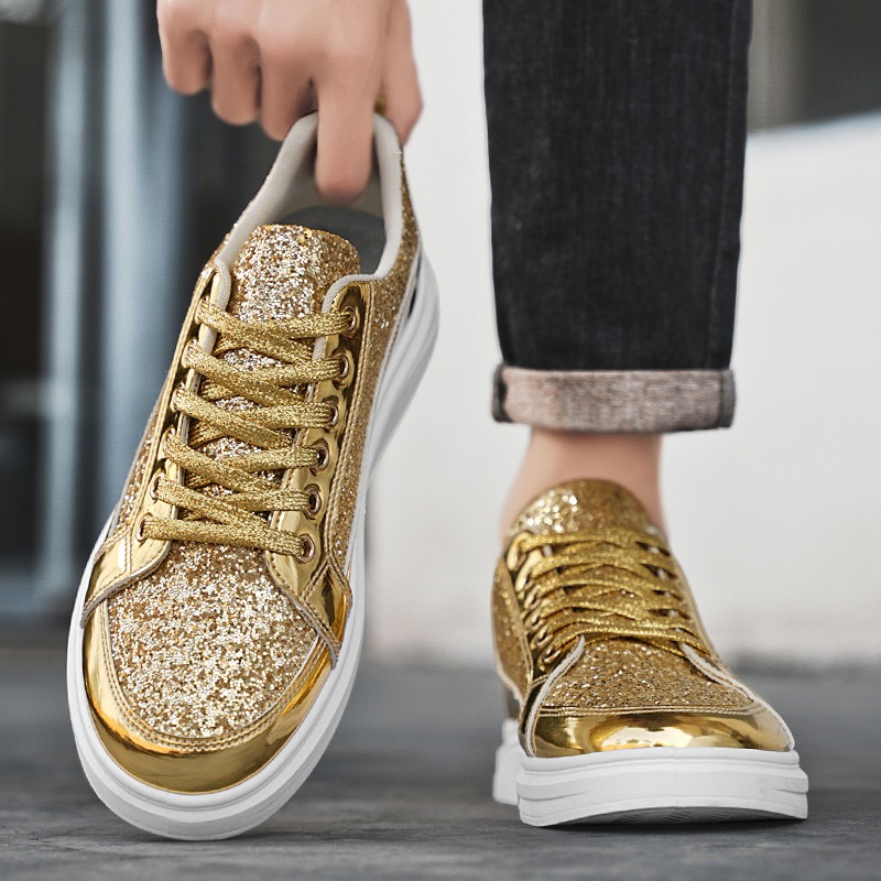 รองเท้าผ้าใบผู้ชายสีทอง 2025 แ - Men'S Shoes Size 42 In Us บทวิจารณ์และราคา