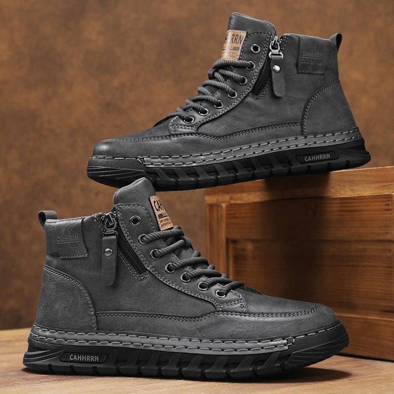 รองเท้าบูทหุ้มข้อหนังผู้ชาย รอ - Men'S Shoes Low Top บทวิจารณ์และราคา