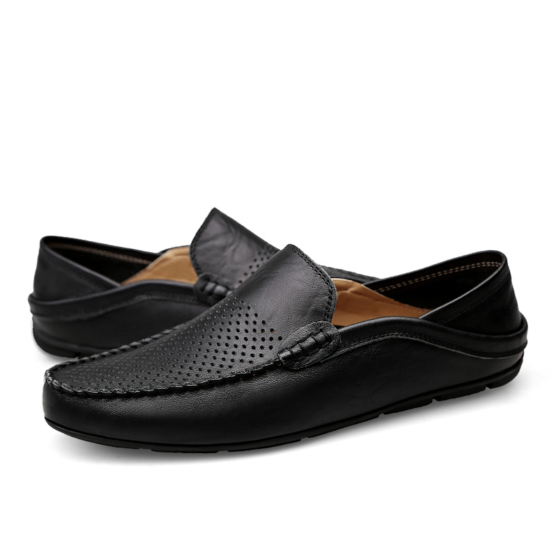 รองเท้าหนังนิ่มรองเท้าลำลองผู้ - Boat Shoe Leather บทวิจารณ์และราคา