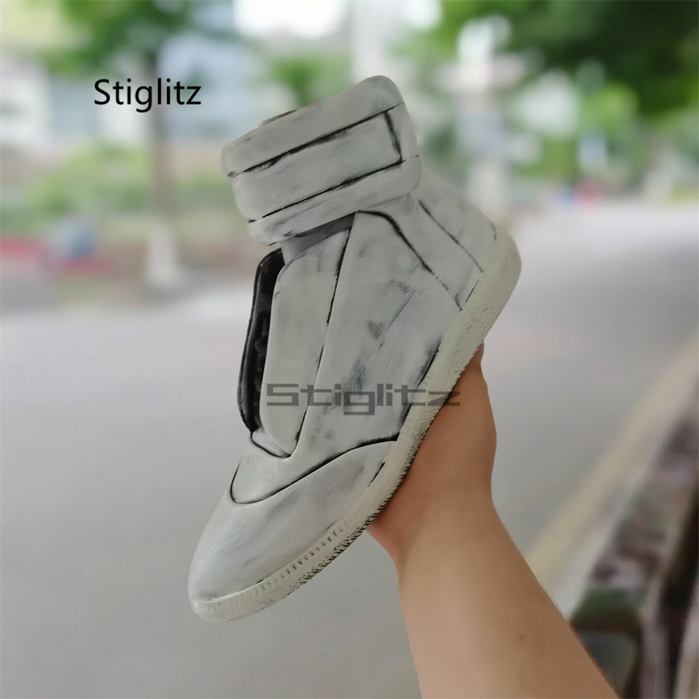 รองเท้าบูทหุ้มข้อสูงสีขาวลายกร - Men'S Shoes Low Top บทวิจารณ์และราคา