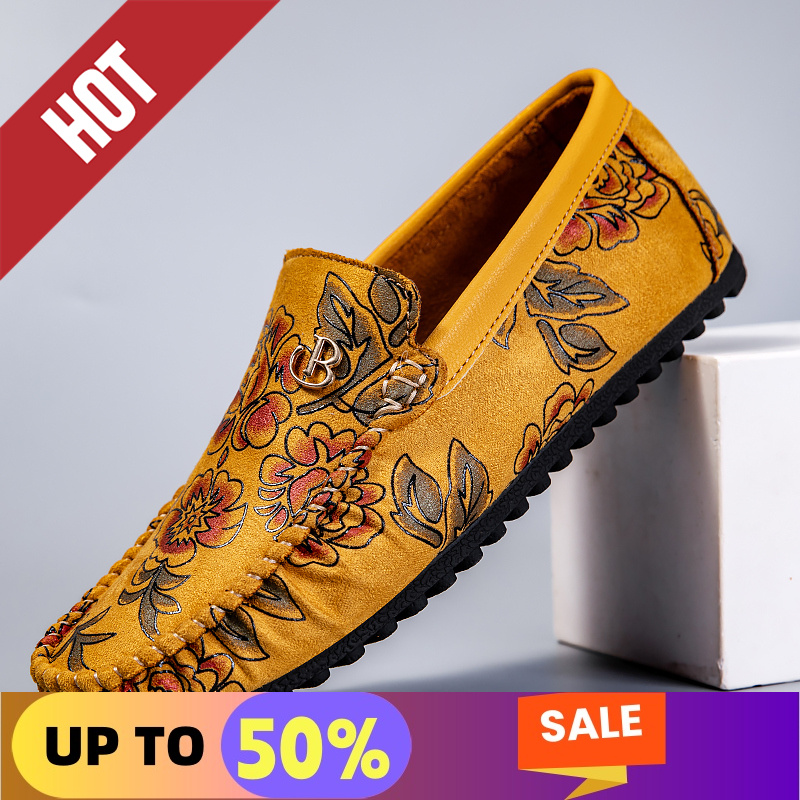 หนังLoafersผู้ชายออกแบบMoccasi - Boat Shoe Leather บทวิจารณ์และราคา